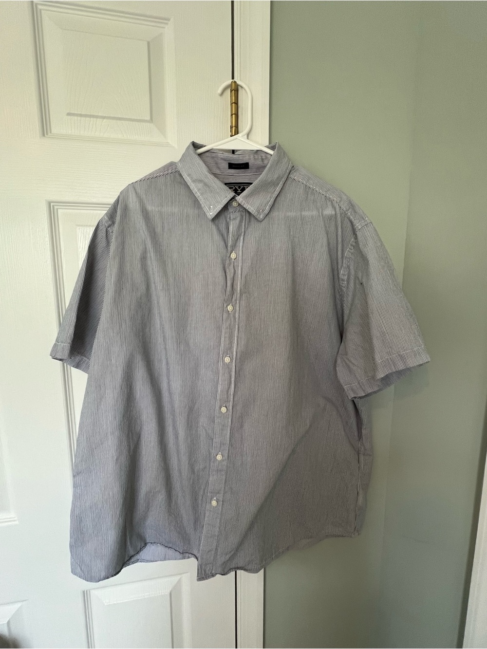 RYE by Hawker Rye Button Down Shirt Long Sleeve Short Sleeve Striped Men’s XXL